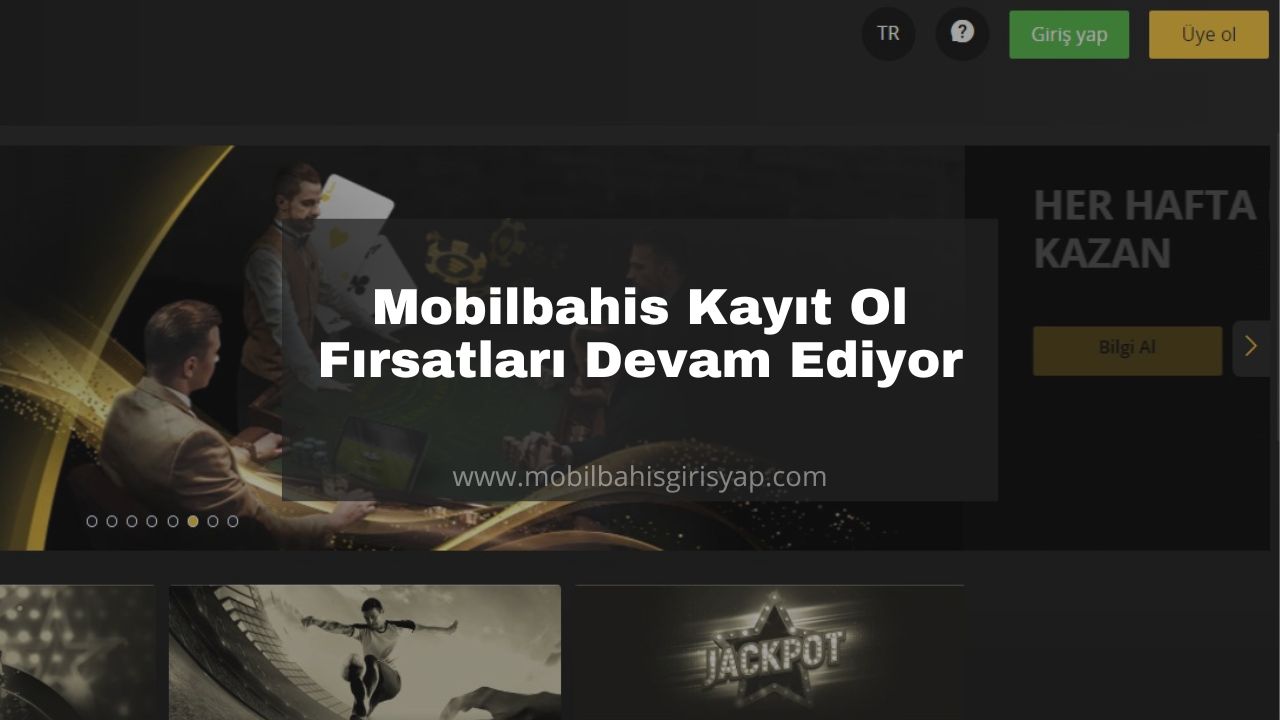 Mobilbahis Kayıt Ol Fırsatları