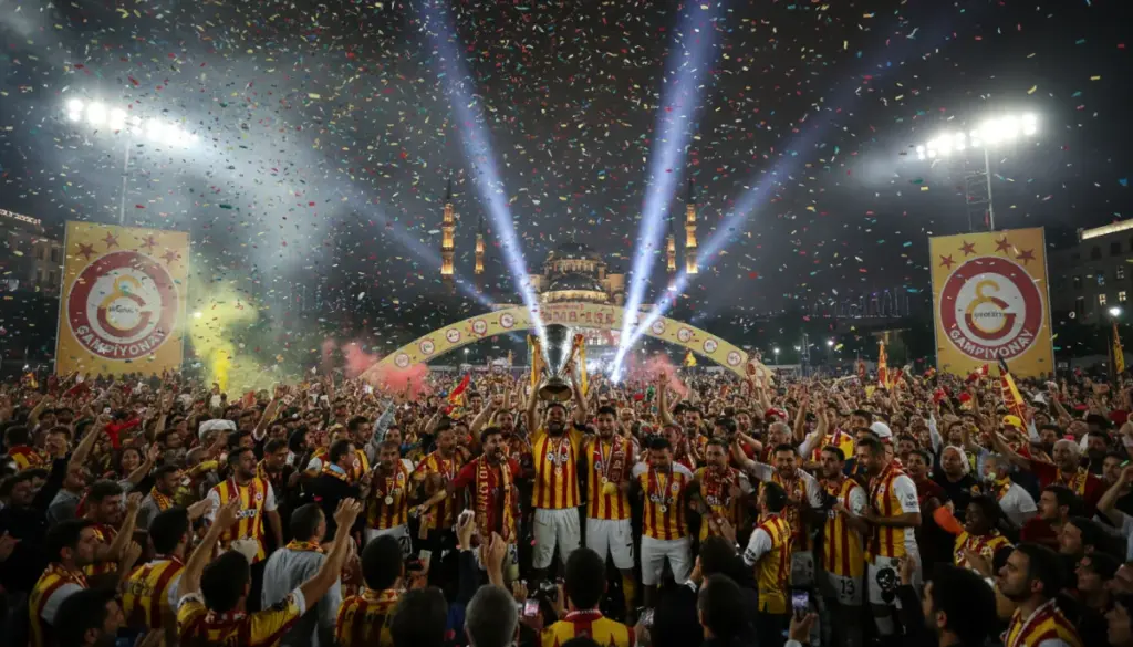 Aslanların Şampiyonluk Gecesi Uzun Sürüyor