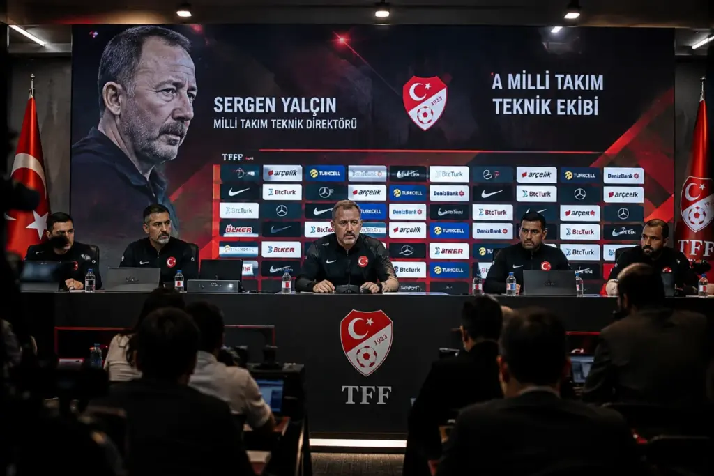 Sergen Yalçın’ın Milli Takım Kurmayları Belli Oldu: İşte Yeni Yapılanma